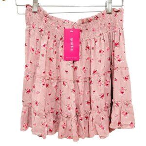NWT Grafitti floral mini skirt Size M